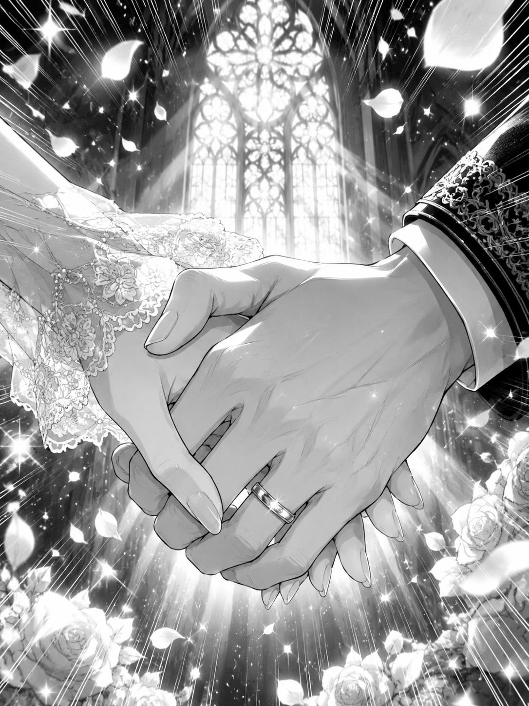 Wedding date dramatic reveal